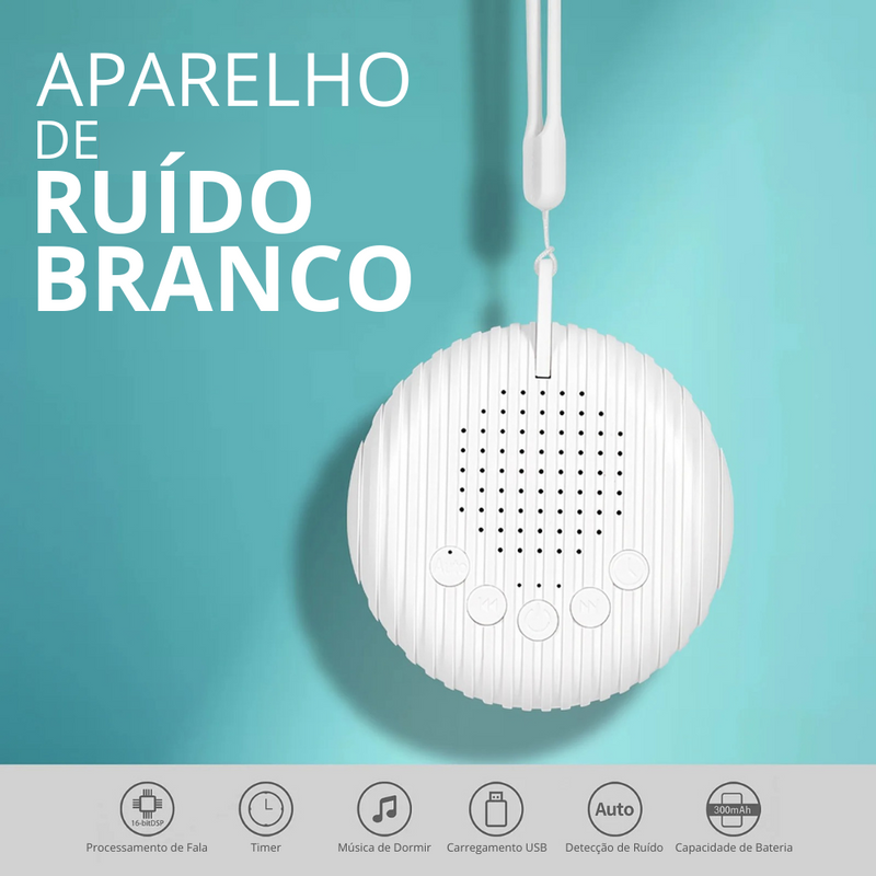 Aparelho de Ruído Branco – Mania de Bebê