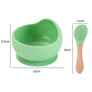 Prato com Ventosa – Bowl de Silicone – Mania de Bebê